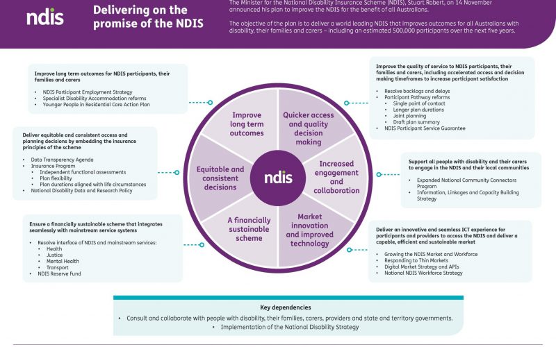 FEDERAL GOVERNMENT’S PLAN TO IMPROVE NDIS