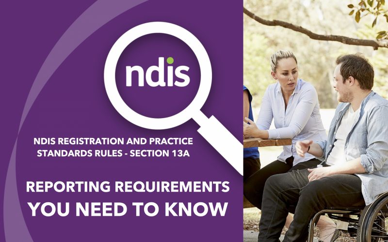 NDIS COMMISSION – S13A REPORTING