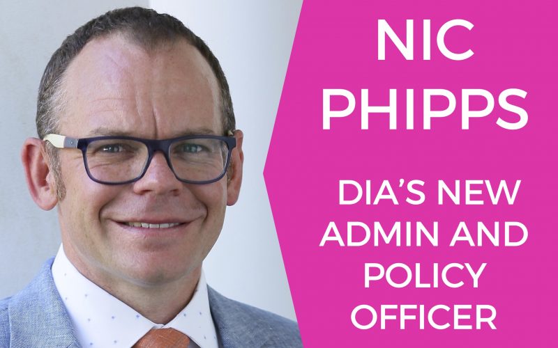 DIA’S NEW ADMIN & POLICY OFFICER
