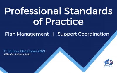 PROFESSIONAL STANDARDS OF PRACTICE PUBLISHED