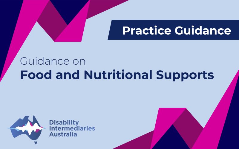 Practice Guidance – Food and Nutritional Supports