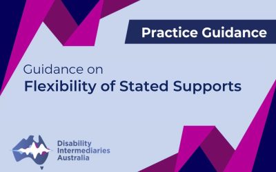 Practice Guidance – Flexibility of Stated Supports