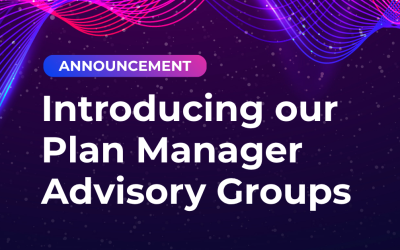 Plan Management Advisory Groups announced.